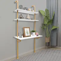 Modern Wall Mounted Desk Wall Organizer Wall Mount Computer Writing Table 1