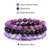 3pcs/set 8mm Natural Stone Beads Bracelet Set Pink Zebra Rhodonite ...