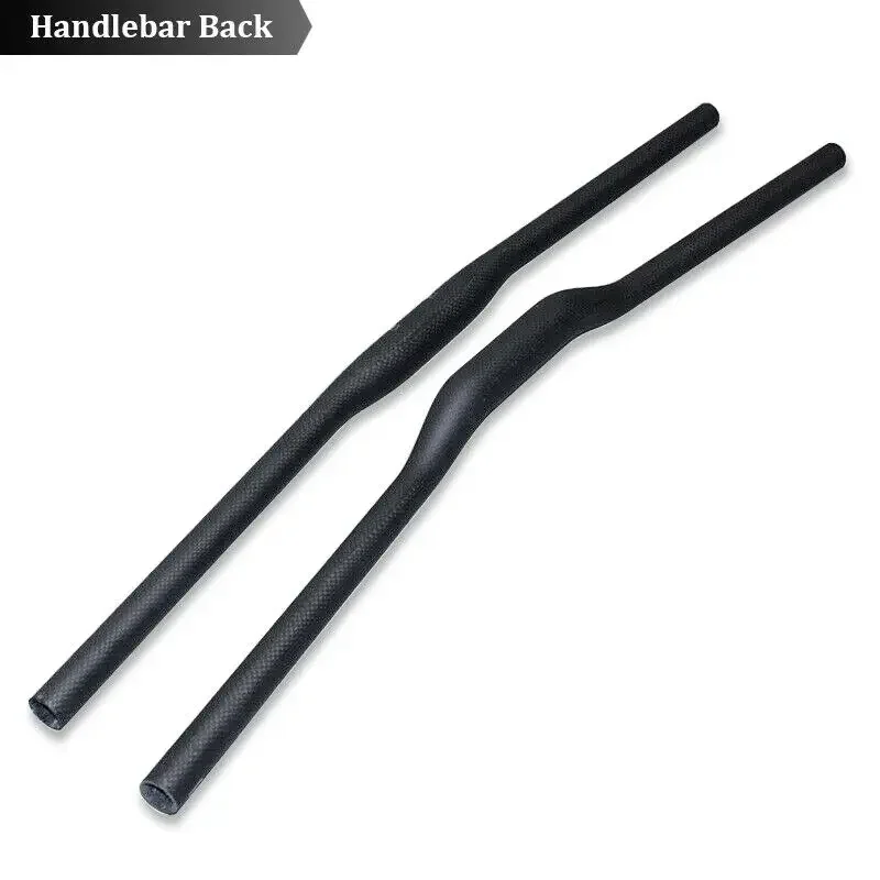 MTB Mountain Bike Horizontal Handlebar Carbon Bicycle Ultralight Straight Handle