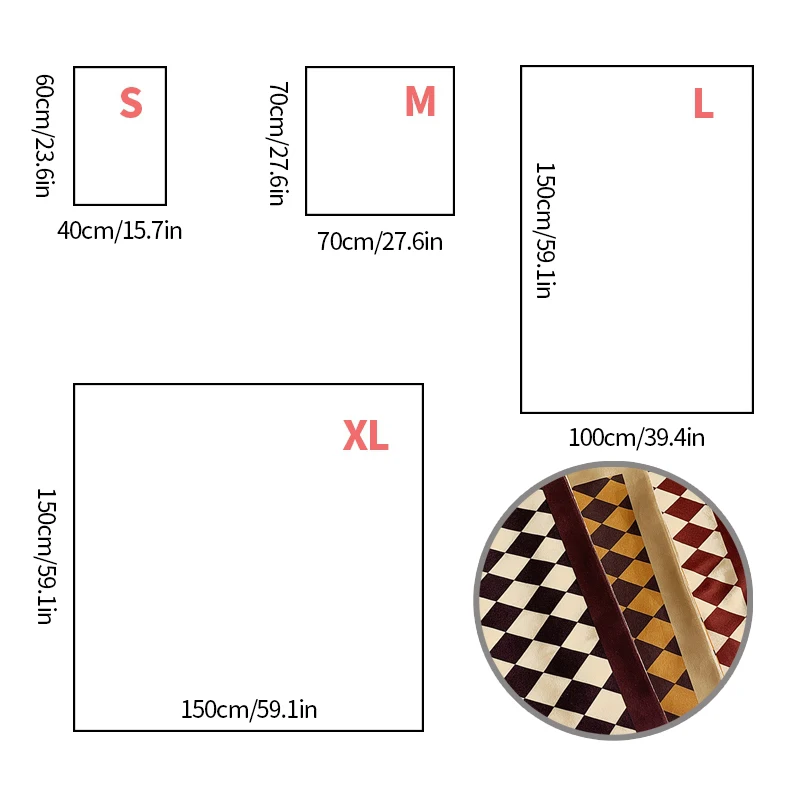 Nordic Modern Tablecloth Ins Checkerboard Desk Table Cloth Cafe Restaurant Table Cover Living Room Dustproof Desk Cover 식탁보