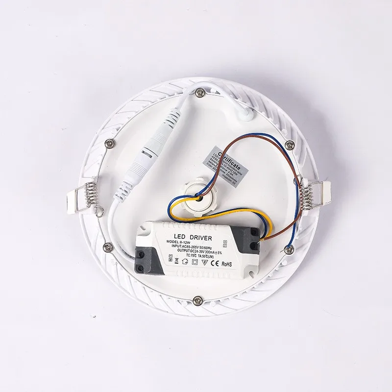 

Hot Sale Led Panel LED light 6W 9W 12W 15W 18W PIR Motion Sensor Led Ceiling Lamps AC 110-240V Including Power Supply