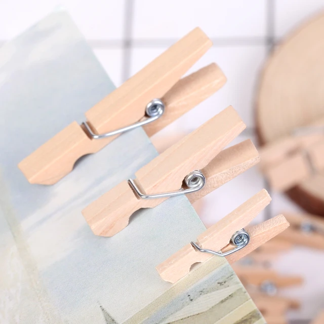 Wooden Photo Paper Peg Clothespin Clothes Pin Clip - China