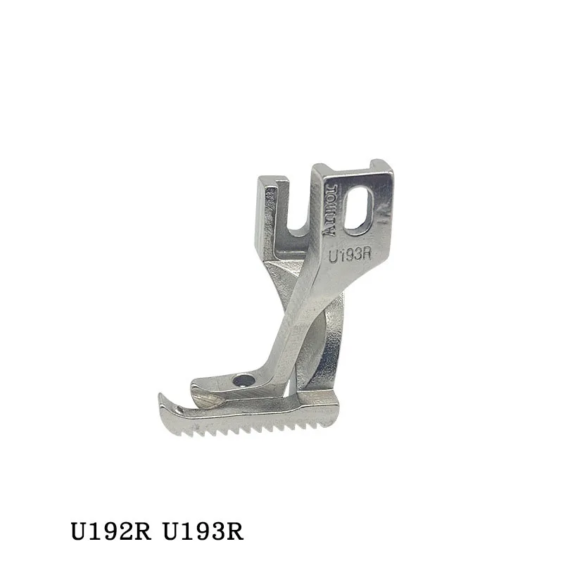 1/2PCS 산업용 워킹 풋 601-3+U193 U192R+U193R 오른쪽 및 왼쪽 발가락 지퍼 발/보상 발 재봉틀 액세서리