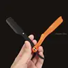 Men's Manual Razor Stainless Steel Folding Shaver Eyebrow Trimming Hairdressing ABS Handle With 10pcs Blades For Gift 3