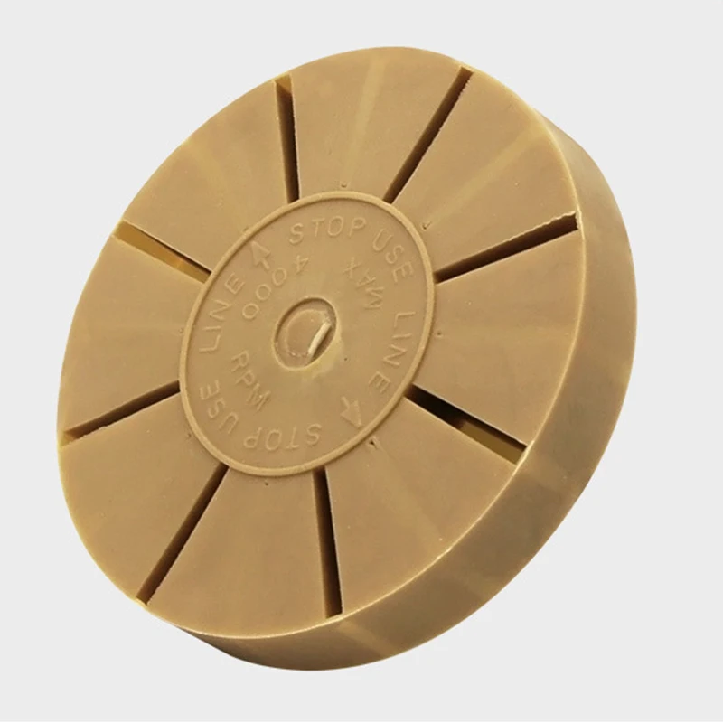 Car Glue Eraser Wheel 3.5 inch 90mm Universal Rubber Eraser Wheel For Remove Car Glue Adhesive Sticker Pinstripe Decal Graphic Auto Repair Paint Tool