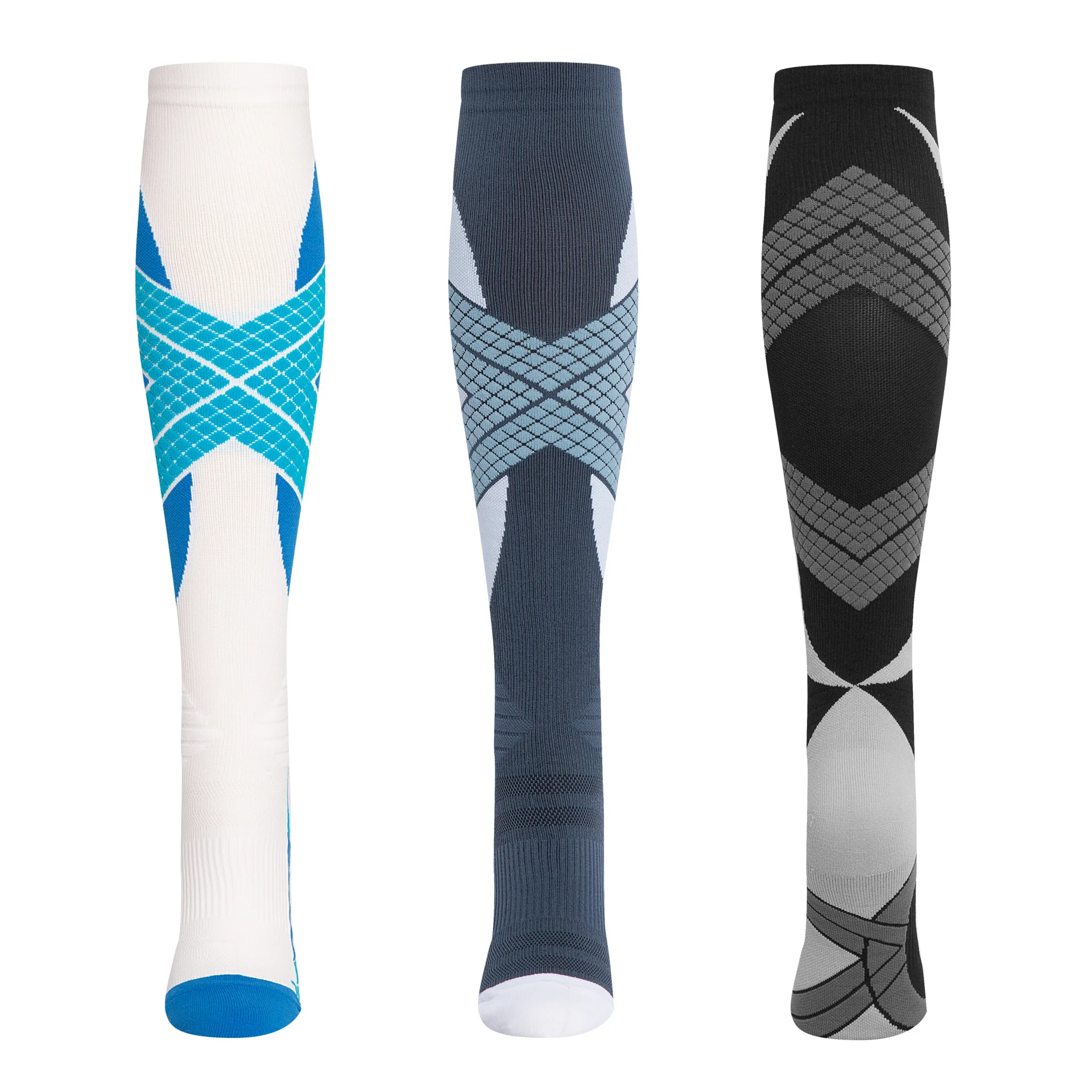 Sports Socks Long Leg Socks Outdoor Mountaineering Marathon Running Socks Jump Rope Badminton Long Leg Compression Socks