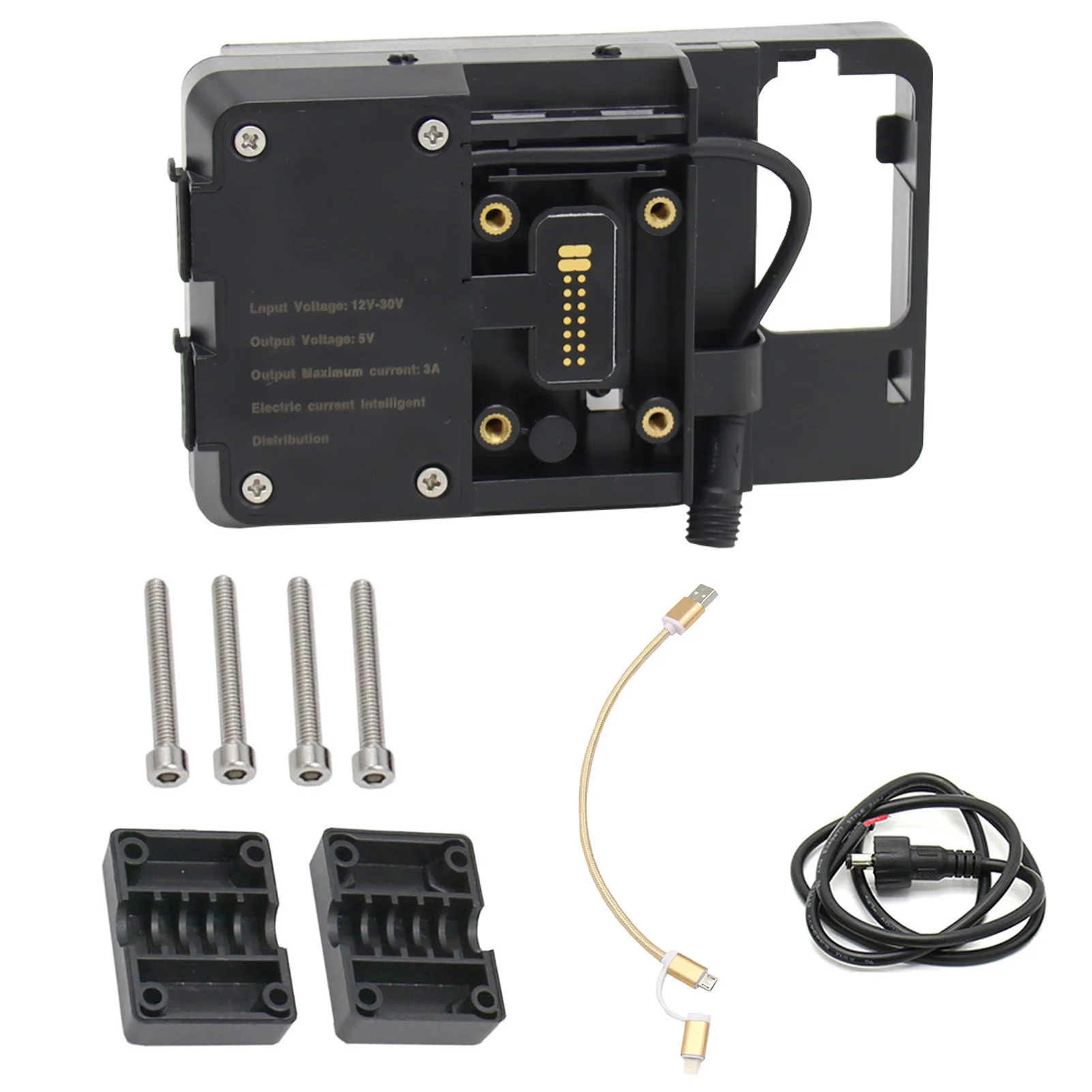 GPS Bar Mobile Phone Navigation Bracket Accessories with USB Replacement For BMW R1200GS LC and Adventure S1000XR R1200RS