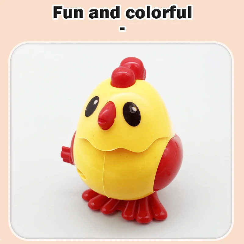 Windup Animal for Kids Bulk Walking Clockwork Toys Children's Chain Up Cartoon Small Animal Toys Childern Gift Kids Collection wind up toy