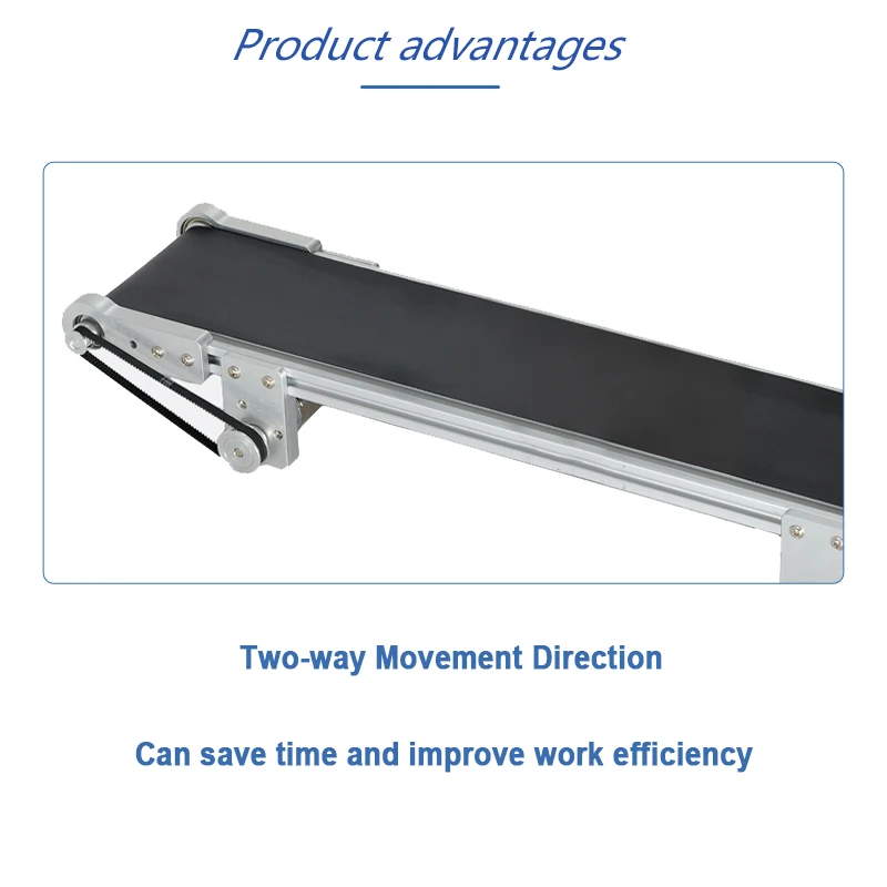60CM MINI Conveyor Belt Aluminum Alloy TIJ Printer Adjustable Speed Assembly Lin