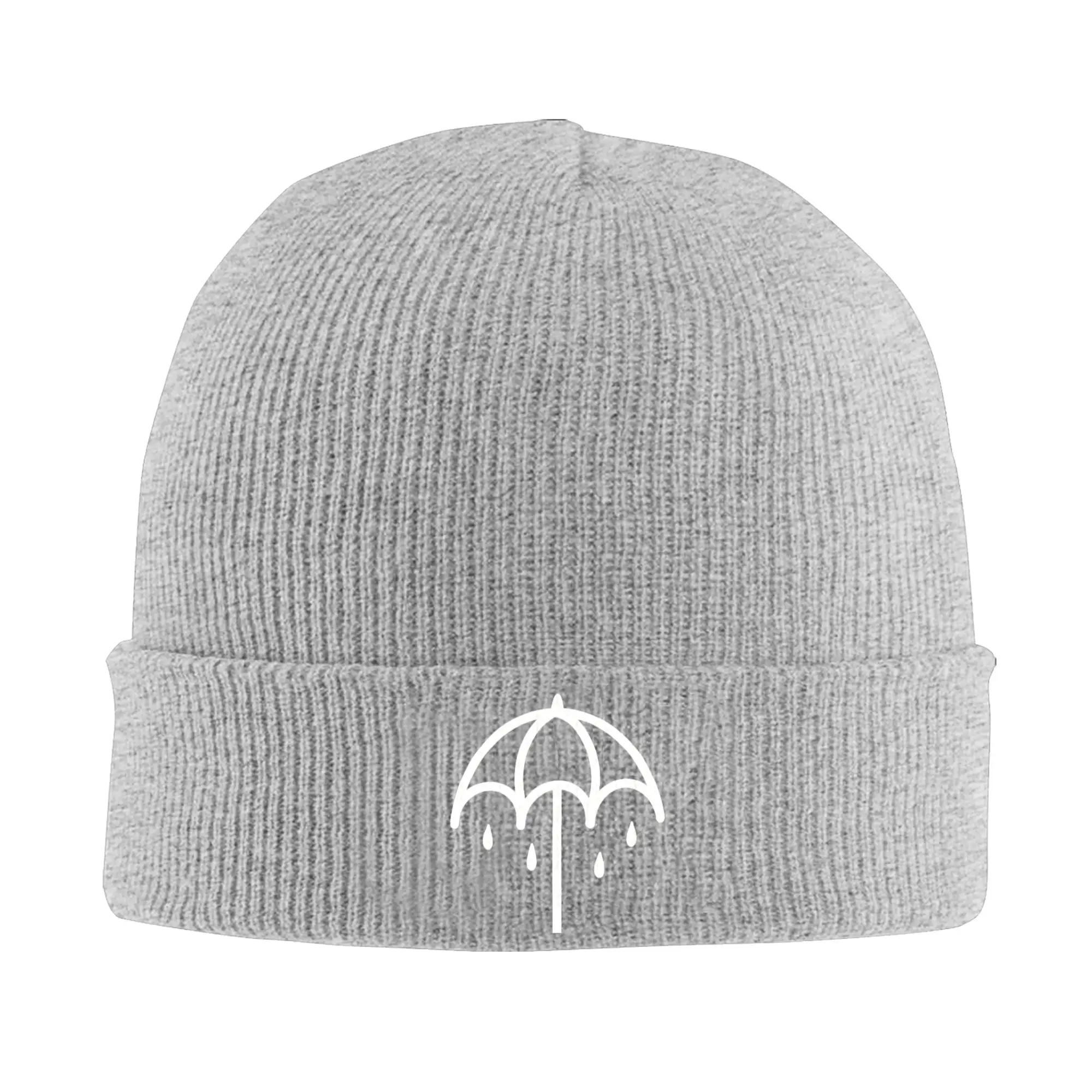 Gothic Metal Music Graphic Beanie - Trendy Knit Hat