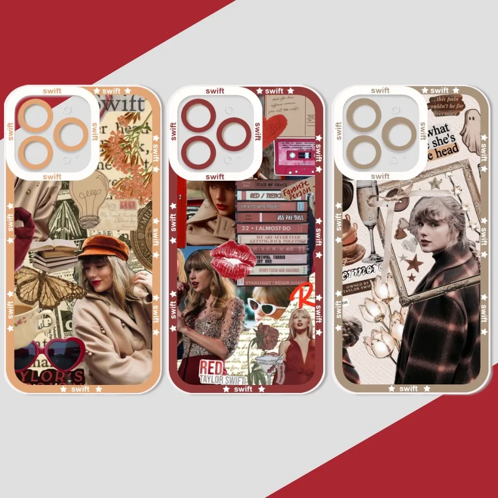 Etui Na Telefon Etui Na Telefon Do Iphone 11 12 13 Mini Pro Max 14 15 Pro Etui Z Albumem T-Taylor Etui Funda
