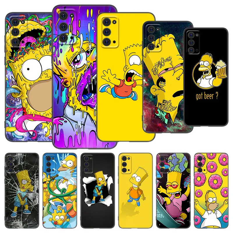 Чехол для телефона Simpsons Boy Samsung M11 M12 M21 M22 M30 M31 S M32 Φ M51 M52 Note 10 Lite 20 Ultra J4 J6 Plus J8 2018 |