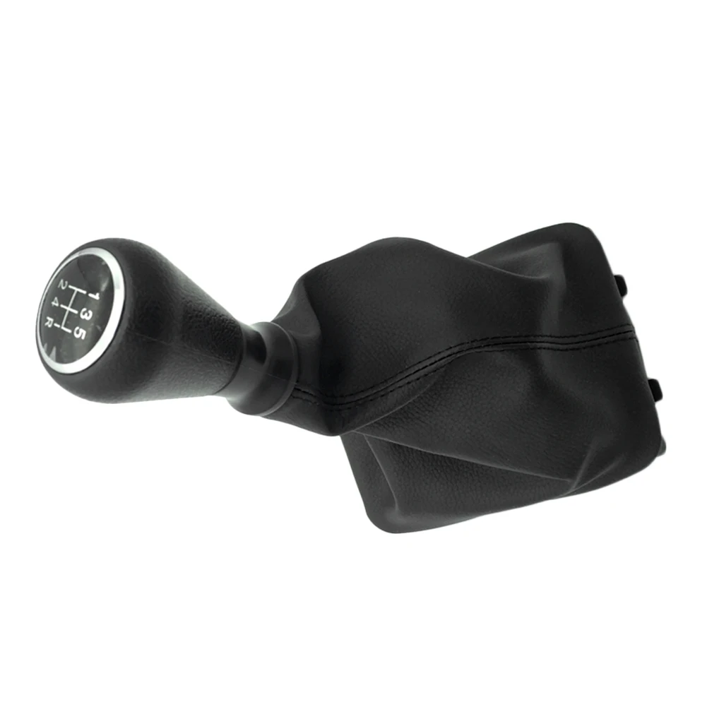 10-1PCS 5 Speed Gear Shift Knob Shifter Lever Handball Stick Gaiter Boot Cover For Peugeot 206 207 307 406 Citroen C3 C4 C5 XSAR