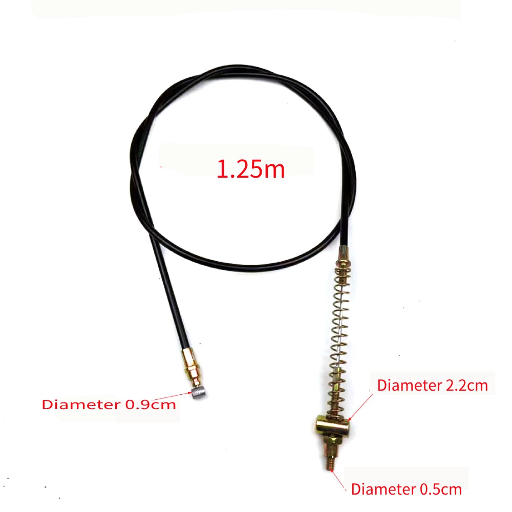 

1.25m 1.8m Drum Brake Cable for Bike Electric Scooter Bicycle