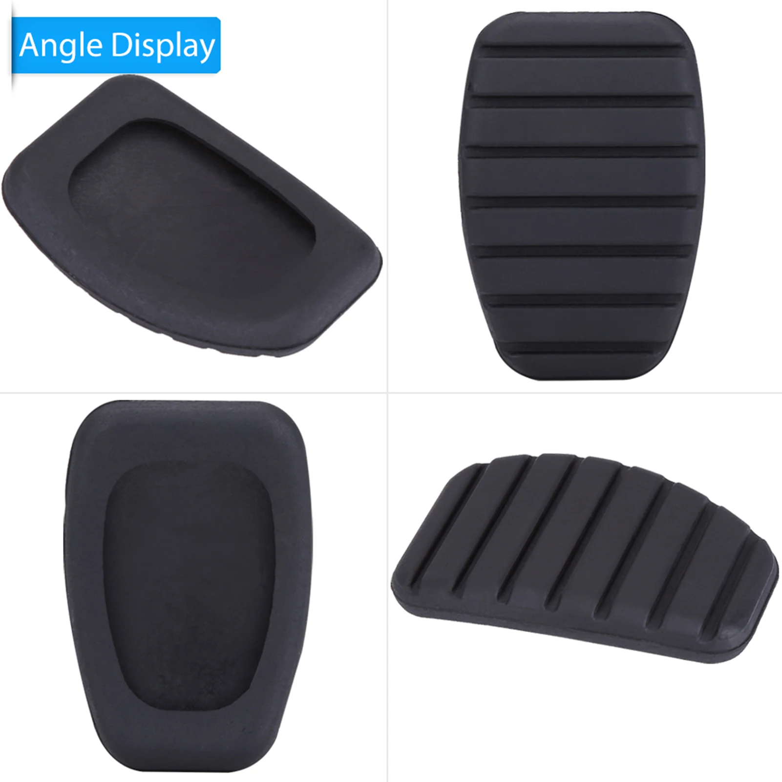 Car Accessories Car Pedals Pedal Cover Clutch Brake Pedal Rubber Pad Cover For Renault Megane Laguna Clio Kango Scenic