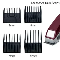 4pcs/set Barber Professional Universal Hair Clipper Limit Comb Replacement Cutting Guide Combs For Moser 1400 Size 3/6/9/12mm 1