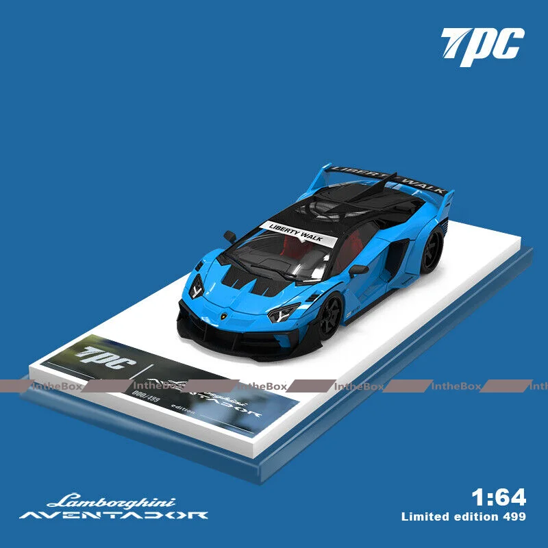 

TPC 1:64 LBWK LP700 GT EVO Коллекционная модель автомобиля, лимитированная коллекция, хобби-игрушки