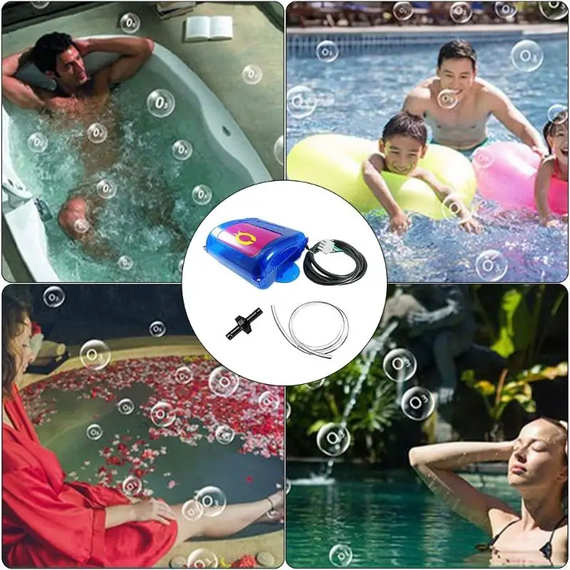 High Efficiency Pool Ozones Generator Small Ozones Generator Multifunction Upgrades for Home Pool & Tub C7AC