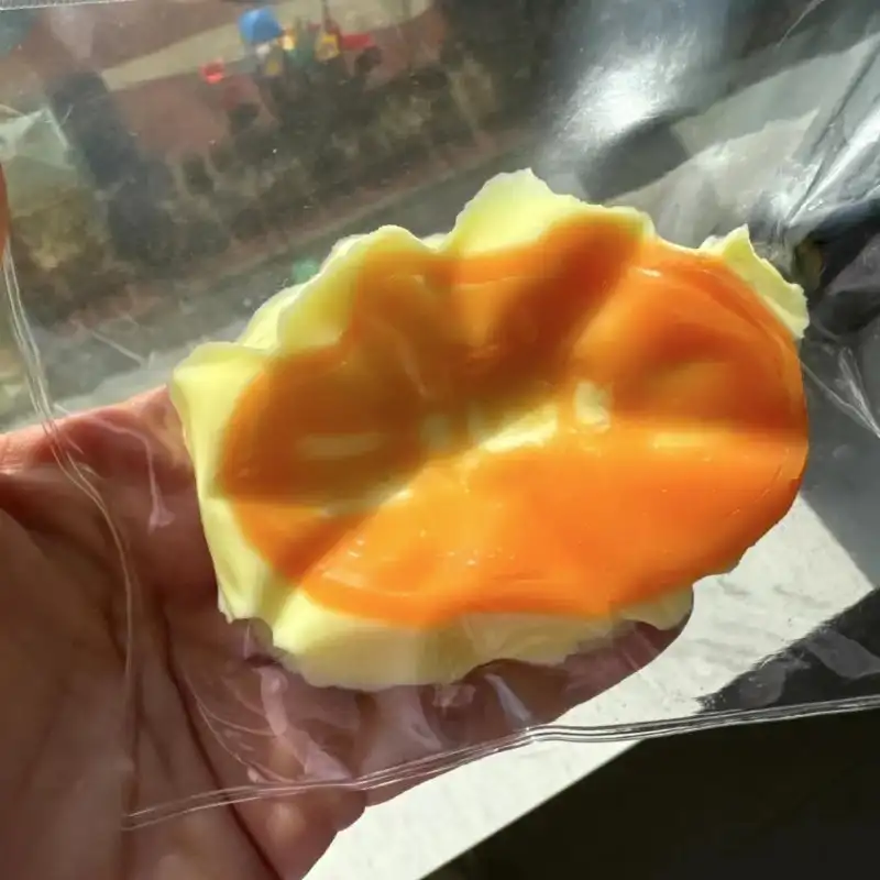 Handmade Silicone Squishy Cat Half-baked Cheese Cake Stress Relief Squishy Toy Mochi Taba NEW Fidget Toy Mini Kawaii Bread 3