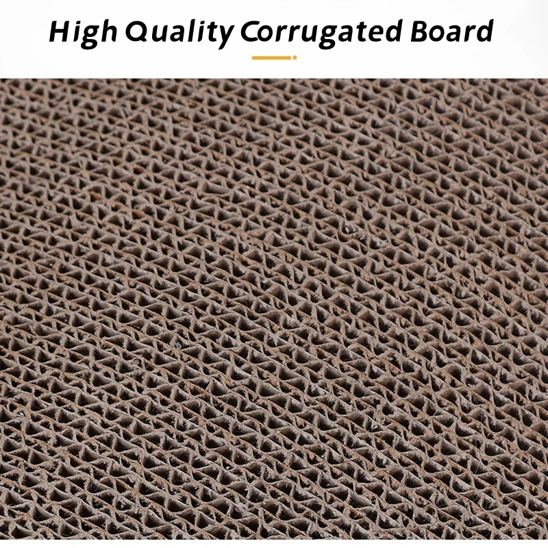 Cat scratch board M-Shape corrugated cardboard pad grinding nails interactive protecting furniture