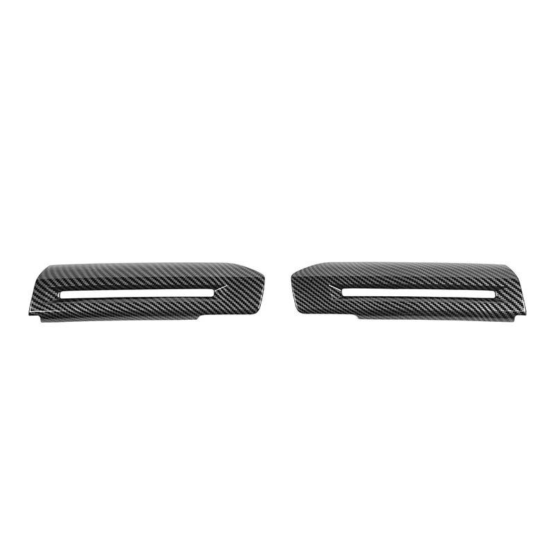 Copertura Maniglia Interna Portiera In Carbonio Per Ford Mustang 2015-2021 - CheroCar - 2 Pezzi Adesivi