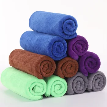 Panni per pulizia multiuso in microfibra da 3 pezzi 30x30 cm, asciugamani assorbenti riutilizzabili per la cura della cucina/bagno/auto 1