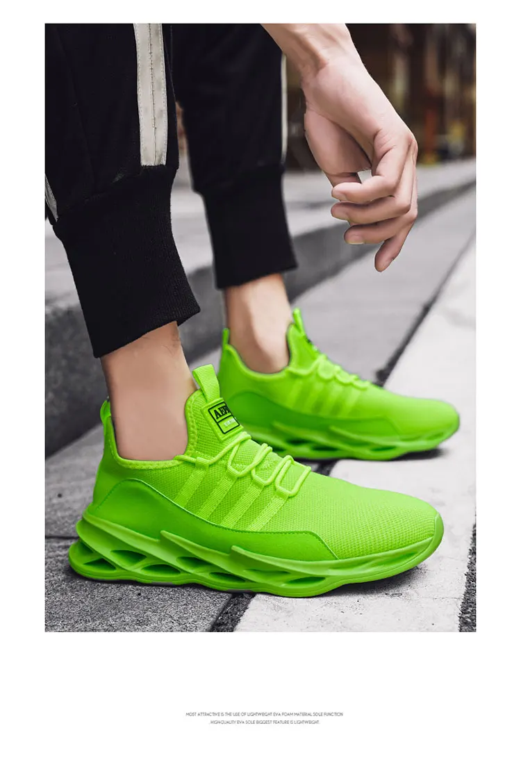 Leichte Atmungsaktive Mesh Bootsschuhe Für Herren Zum Laufen_voghion.com
