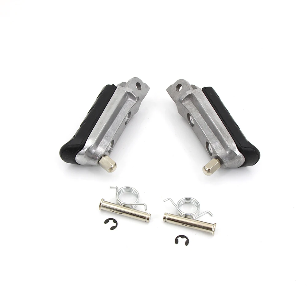 Motorcycle Front Footrests Foot Peg Pedal Foot Rest Accessories for HONDA CB400 NT 400 CB500 CB600 XL 125 CB 250 CBF 500 motorcycle accessories motorcycle foot pedals motorcycle footrests