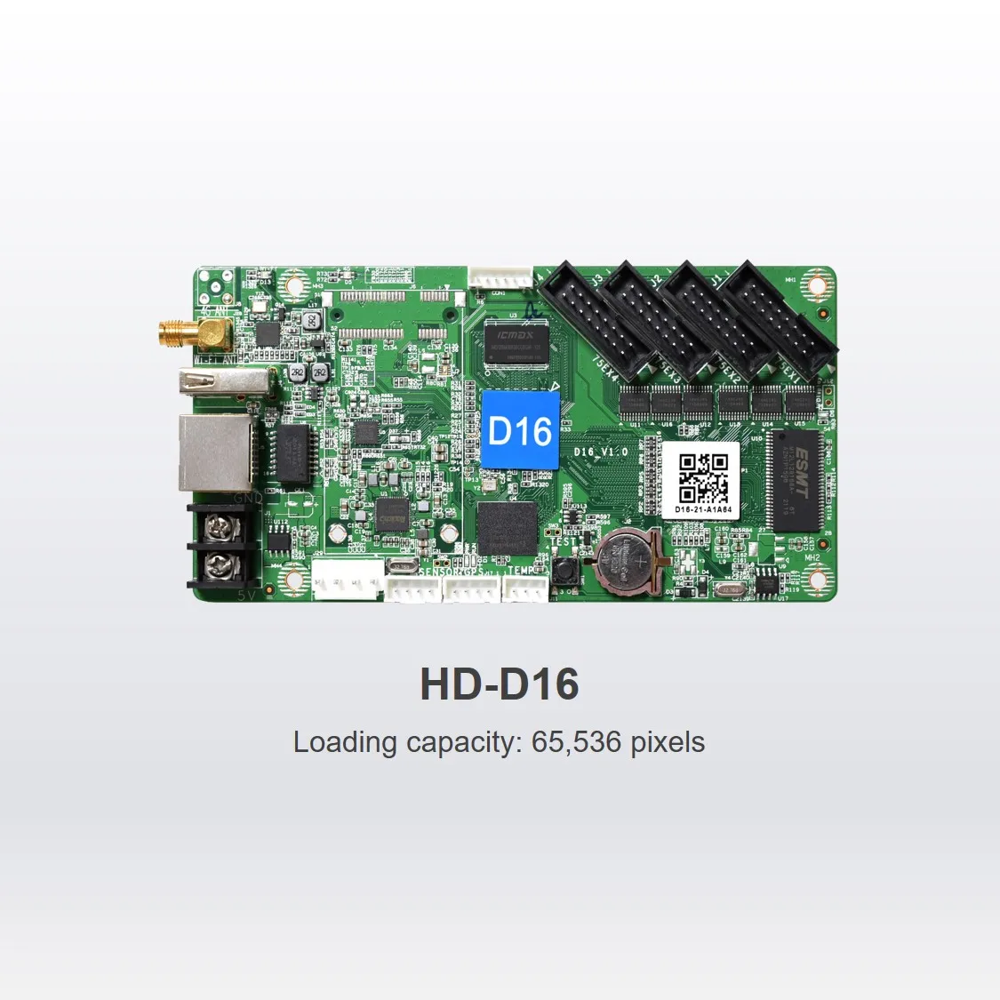 Huidu WIFI Asynchronous Full Color Banner Screen Control Card HD-D16 wifi control card