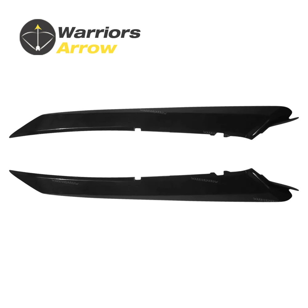 Parachoques delantero izquierdo y derecho para Toyota Camry, rejilla de moldura de plástico negro, modelos 52713 a 06100, 52712 a 06100, SE/XSE, años 2018 a 2023, 1 par