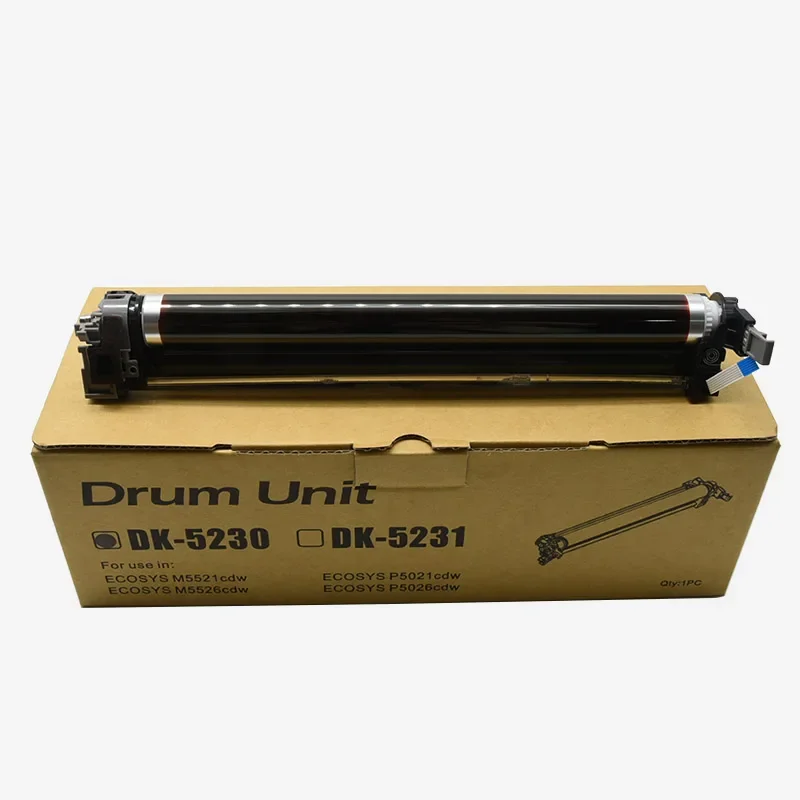 DK-5230 DK-5231 드럼 유닛, Kyocera ECOSYS P5018 P5021cdn 5021cdw P5026 5521 5526 302R793010 302R793020 100000 페이지, 1PC
