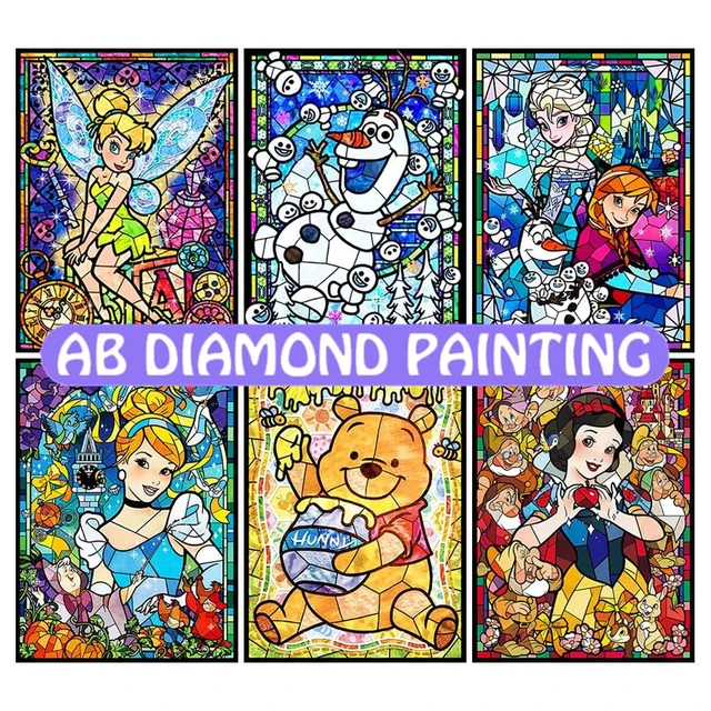 Diamond Painting Square Diamonds Disney  Diamond Painting Disney Full  Square - Diamond Painting Cross Stitch - Aliexpress