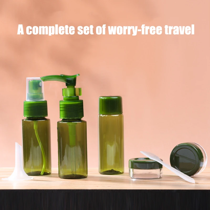 6/7/11Pcs Travel Cosmetics Sub-Bottling PET Spray Lotion Cream Refillable Bottle Empty Liquid Container Portable Tool spray bottle refillable bottle refillable lotion bottle refillable empty bottle refillable cosmetic bottle cosmetic bottle cosmetic bottle set refillable liquid container refillable spray bottle cosmetic dispenser bottle