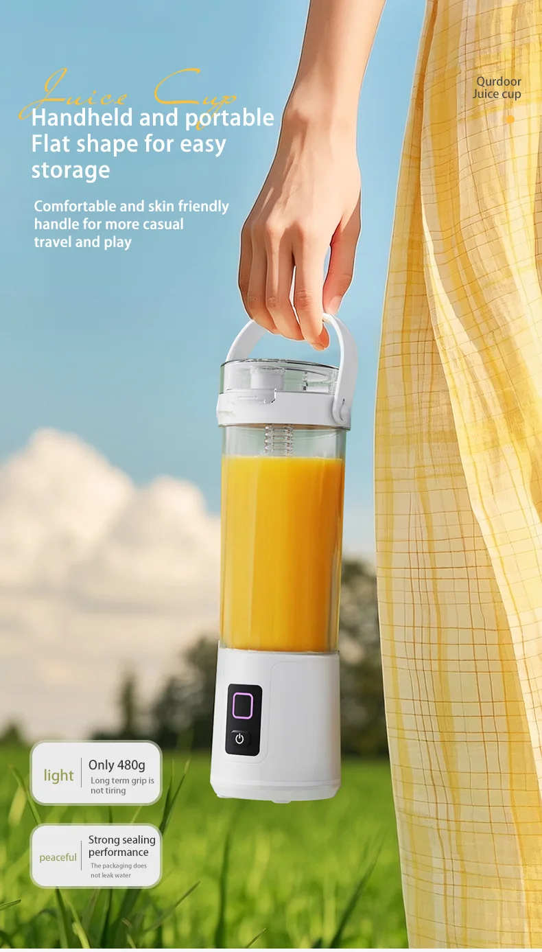Tragbarer Elektrischer Mixer Für Shakes Und Smoothies_voghion.com