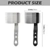 Male Trimming And Pushing Comb Hand-Held Hair Salon Specific Cutting Area Comb Styling Comb Dual Purpose Hair Styling Tools 6