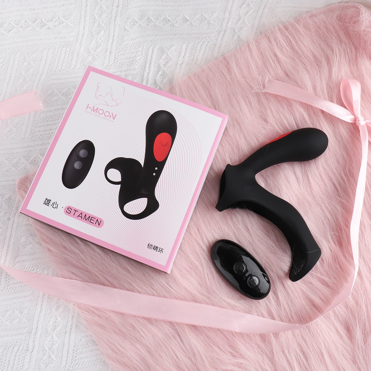 Vibrating Penis Ring For Delay Ejaculation Adult Sex Toy For Men_voghion.com