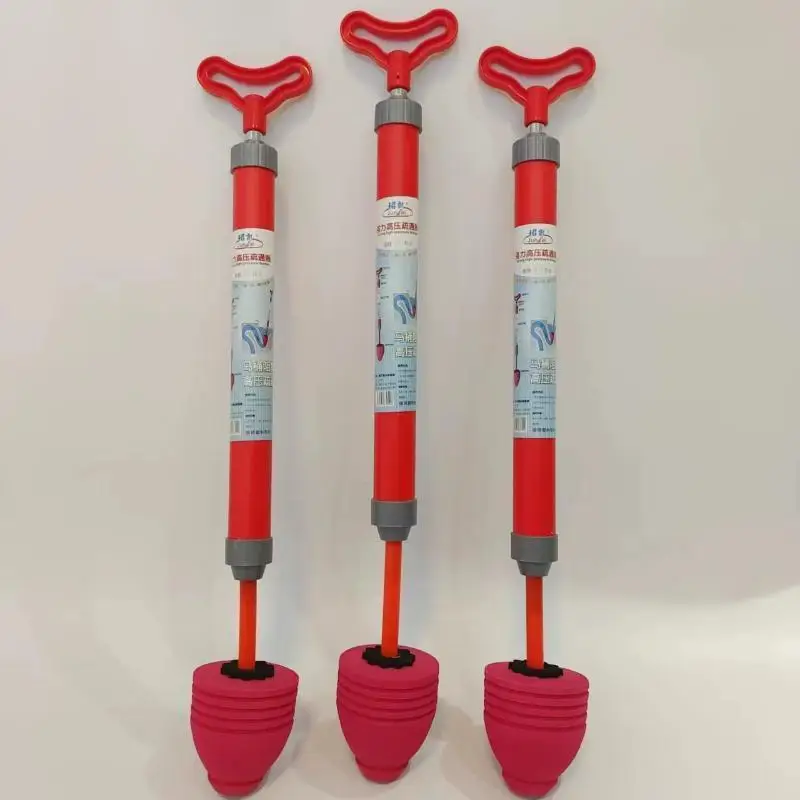 Toilet Unclogger Household Sewer Floor Drain Pipe Unclogger Toilet Seat Strong Suction Vacuum Pressure Unclogger Pressure Drain