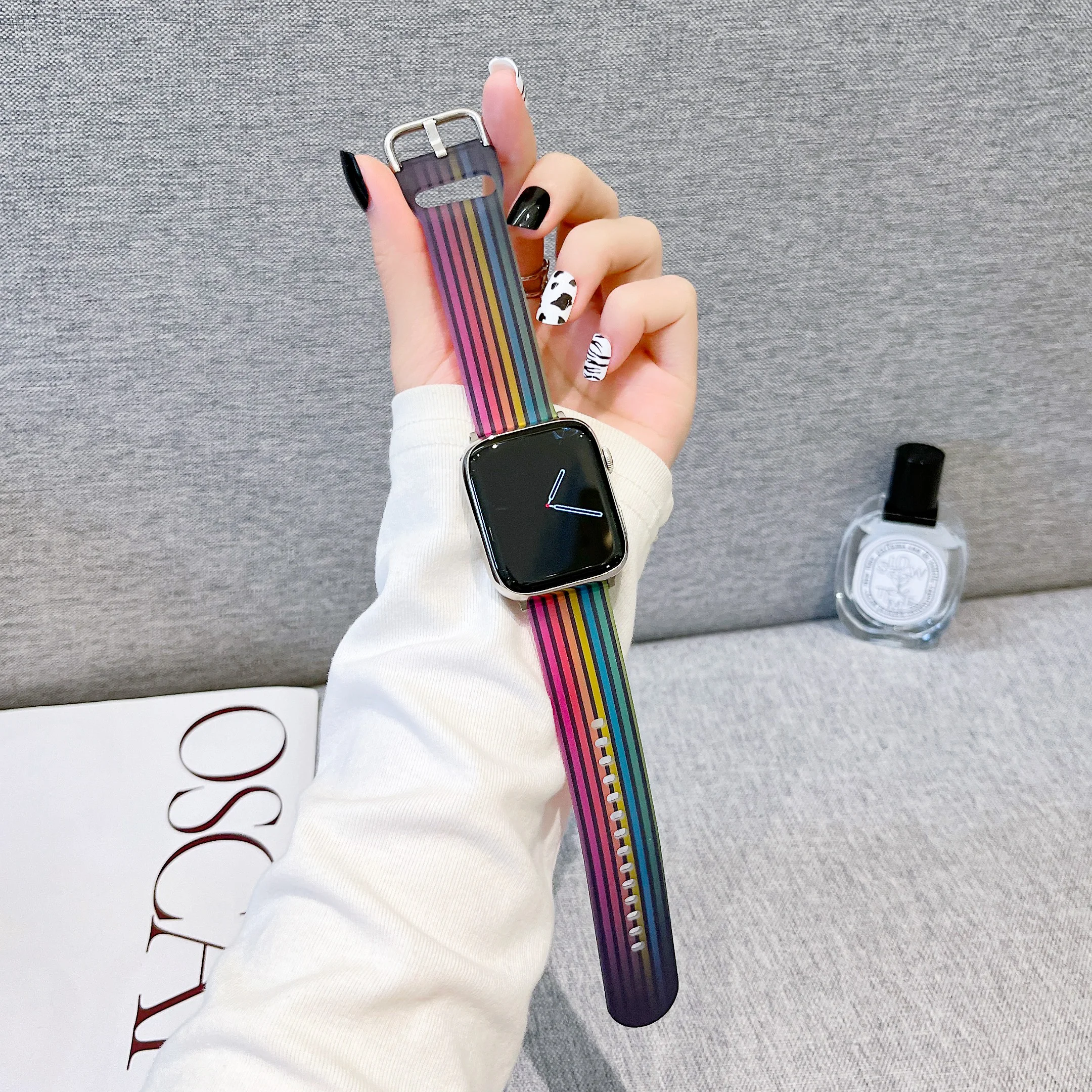 Correa  ġ Ʈ Ǹ Ʈ,  Ʈ ġ , iWatch 9, 7, 6, 5 Se , 44mm , 40mm, 38mm, 42mm, 45mm, 41mm