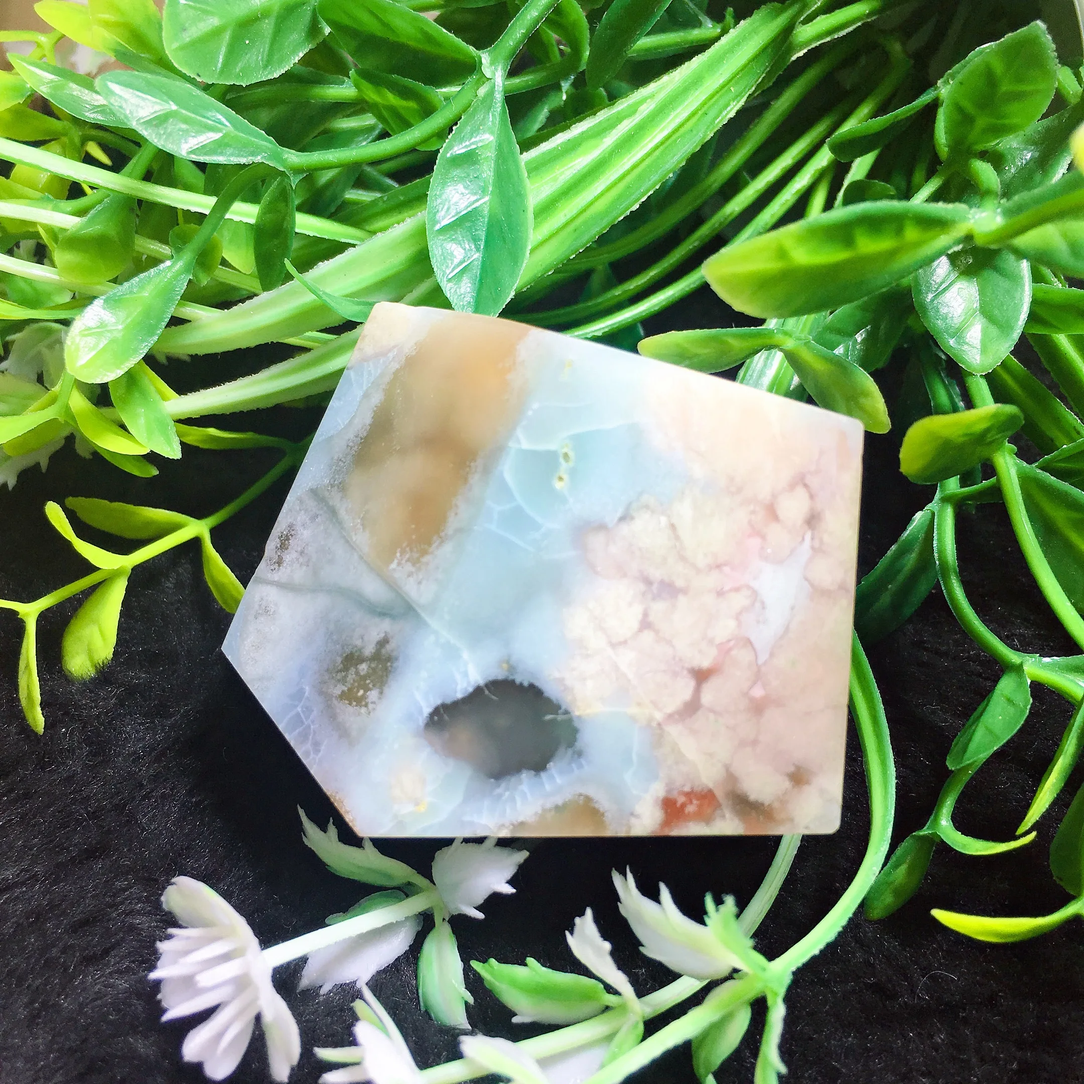 Green Flower Agate Freedom 2406