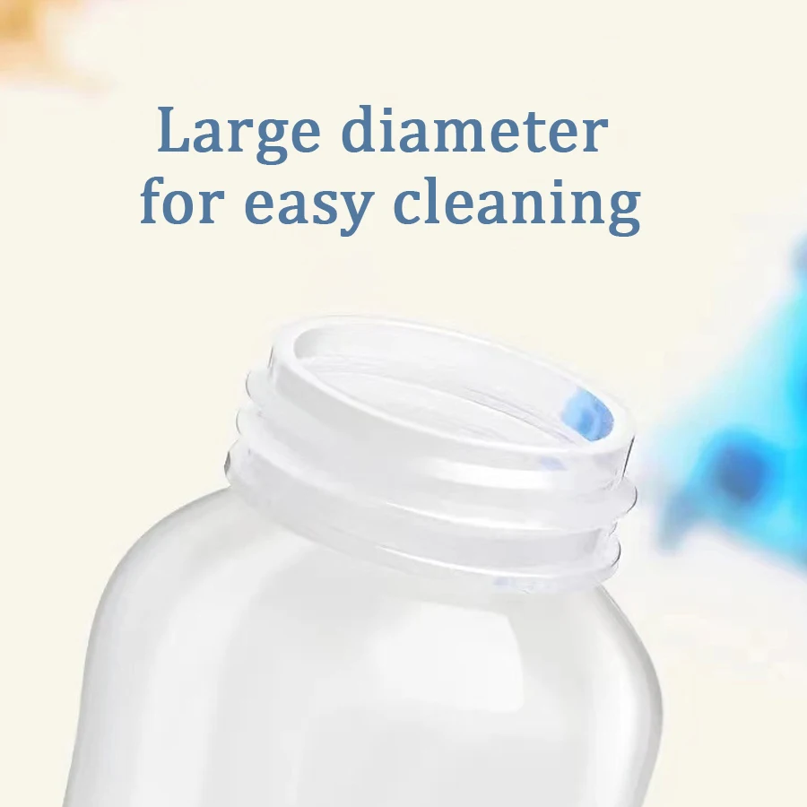 Feeding bottle 250ml 0-3 years old baby cartoon pattern large capacity