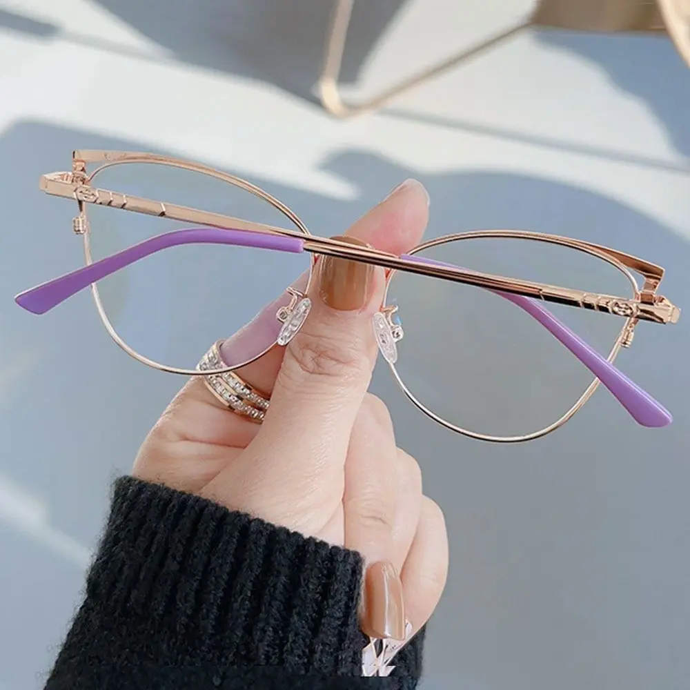 Mode Koreanische Blau Licht Blockieren Gläser Frauen Optische Spektakel Augenschutz Computer Brillen Marke Designer Brillen – Detail 29