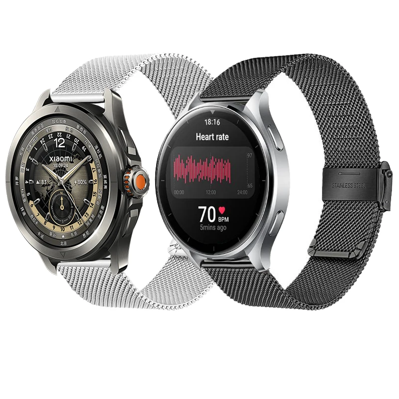 Premium 22mm Metal Watch Strap - Sport & Active Styles