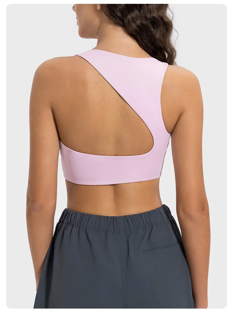 Lemon Back Yoga Top Women High Impact Shockproof Sports Bra Women Gym Push Up Bra Workout Tops Running Gym Vest Tank Top