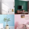 3D Self-Adhesive Linen Wallpaper Continuous Waterproof Wall Stickers Living Room Bedroom Kitchen Cabinet Waterproof Wall Sticker 6