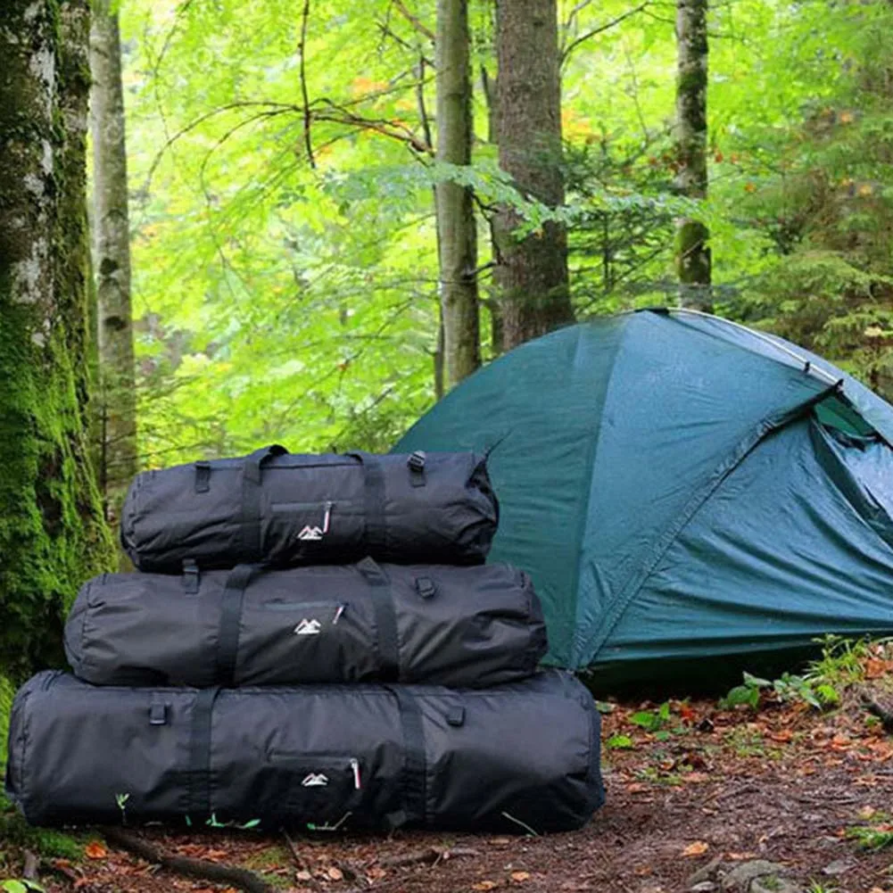 Hot Tent Bag Large Capacity Multifunctional Oxford Cloth Camping Storage Portable Tent Bag Waterproof Travel Backpack