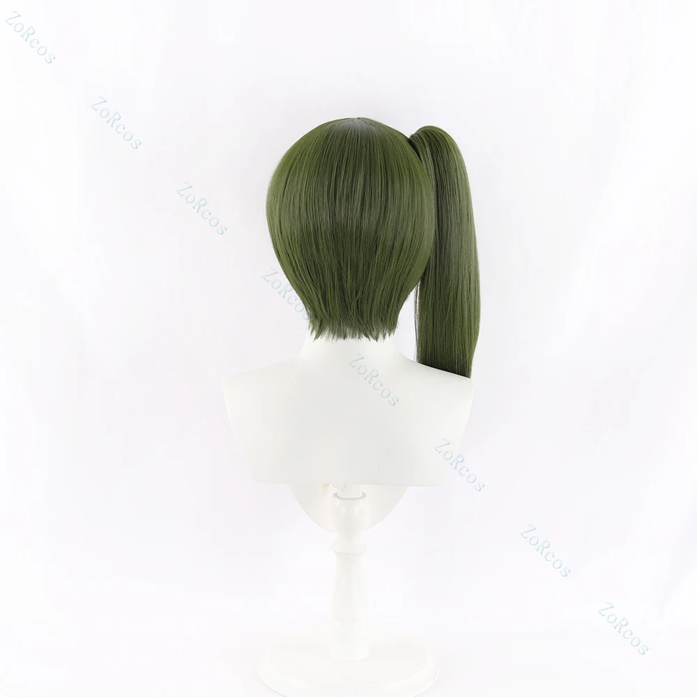 Ubel Wig Anime Frieren: Beyond Journey's End Cosplay Wig Ubel Cosplay Women Cute Dark Green Hair Free Wig Cap