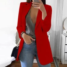  Women Summer Thin Elegant Jackets Lady Coat Formal Work OL Blazer Casual Suit Slim Blazer Oversized Lady Outwear Overcoat 