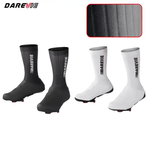 DAREVIE AERO Cycling Shoes Covers UCI Length Reduces Wind Resistance Waterproof Anti-Slip MTB Road Cycling Men Cycling Socks