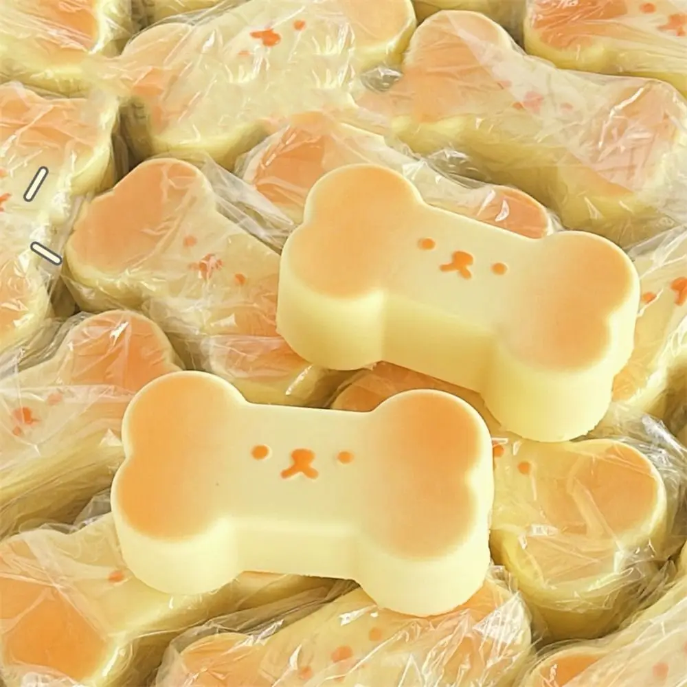 Novelty Simulated Fruit Fruit Squeeze Toy Cheese Food Cartoon Fidget Toy TPR Rabbit Fruit Pinch Toy Kids Tricky Doll