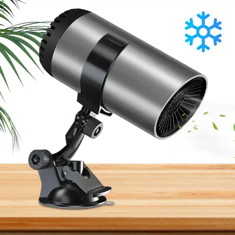 

12V Heater For Car Fan Heater & Cooler 12V With 360 Degree Bracket 2 In1 Fast Heating Cooling Function Car Defroster Automotive